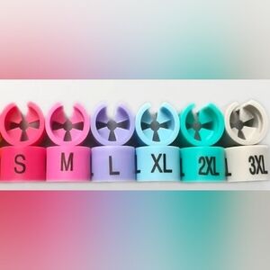 Colorful Size Dividers for Hangers